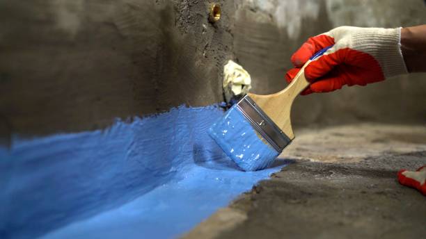 Large-scale Exterior Waterproofing work completed in Brightwaters, NY by SJ Waterproofing Pros