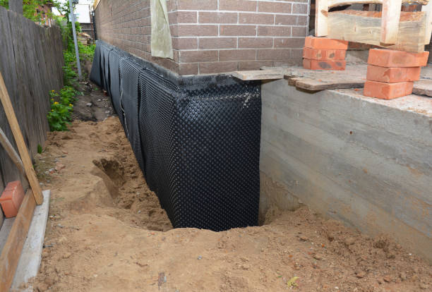 Expert waterproofing evaluation at a Brightwaters, NY property